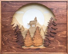 TRANH GỖ NHIỀU LỚP - VTG1